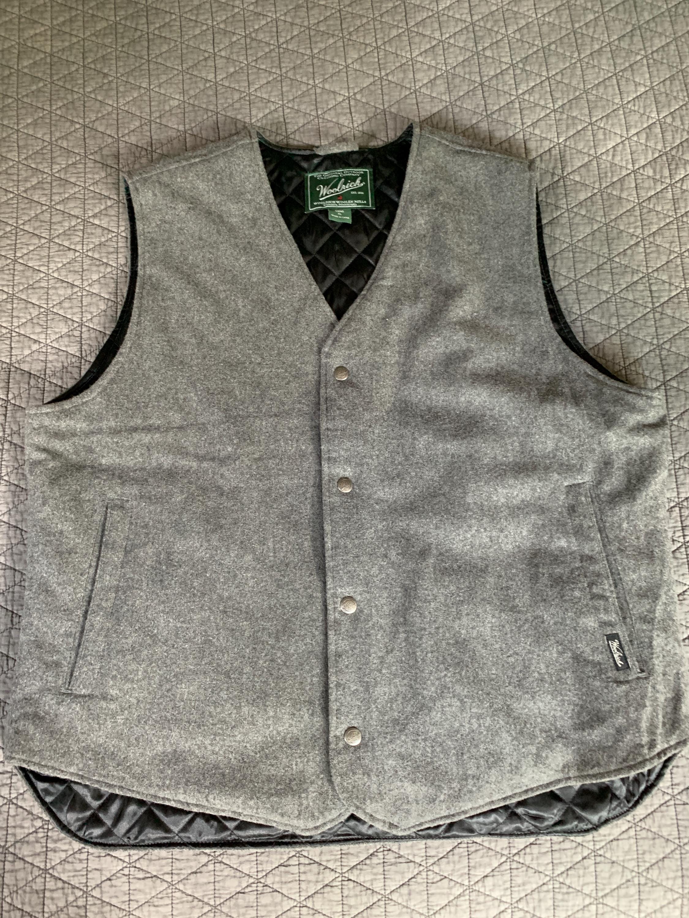 Woolrich Vest - Etsy