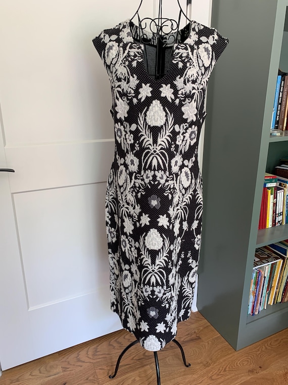 anthropologie black floral dress Keepsake - Anthropologie main image 1