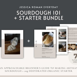 Sourdough 101 Guide + Starter Bundle