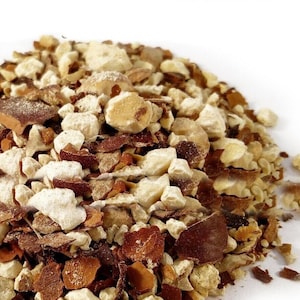 Wild chestnut fruit crushed Herbal Tea Horse chestnut, Aesculus hippocastanum