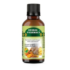 Tincture Turmeric and Ginger with Chromium, 50 ml , Herb Extract