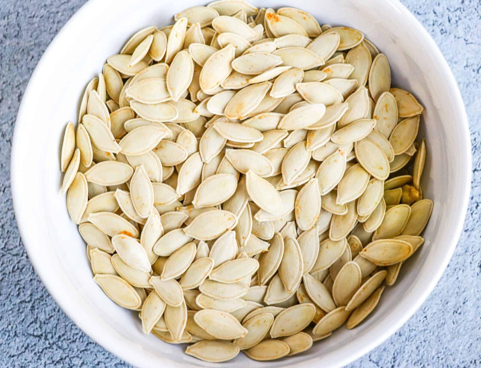 Raw pumpkin seed unbleached Herb, Cucurbita pero