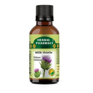Tintura di cardo mariano, Silybum marianum, 50 ml, estratto di erbe