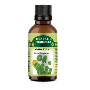 Gotu Kola Tincture, Centella Asiatica Hydrocotyle, 50 ml, Herb Extract