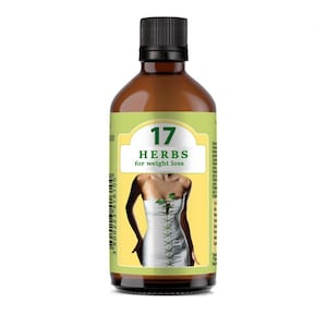 Tincture 17 Herbs , 100 ml , Herbal Tincture , Herb Extract