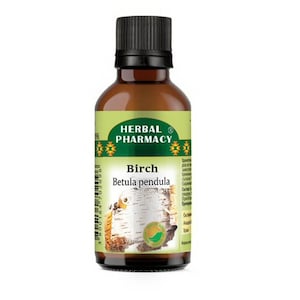 Birch Tincture - , Betula pendula, 50 ml , Herb Extract Tincture