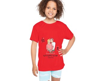 Let Love Lead Forever - Kids Sports Jersey (AOP)