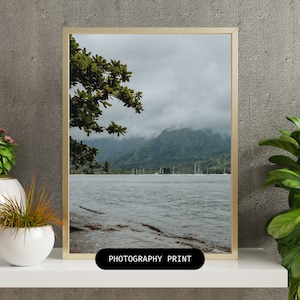 Kauai, Hawaii, Hanalei Bay, Photography, Ocean, Beach, Kauai Photography, Hawaii Print, Hanalei Bay Wall Art