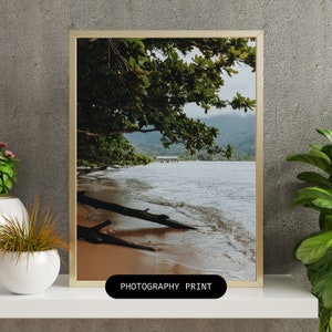Kauai, Hawaii, Hanalei Bay, Photography, Ocean, Beach, Kauai Photography, Hawaii Print, Hanalei Bay Wall Art