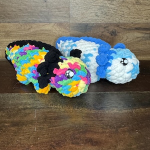 Ready to ship! Crochet Large Axolotls | Axolotl Plush | Stuffy | Stuffed Animal | Axolotl Toy