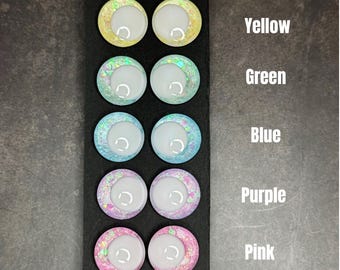 Ready to ship! Pastels! Handpainted safety eyes sizes 14mm-30mm
