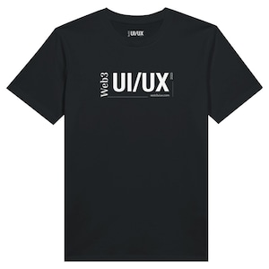 Puede incluir: Camiseta negra con texto blanco que dice "Web3 UI/UX 2023" y "web3uiux.com".