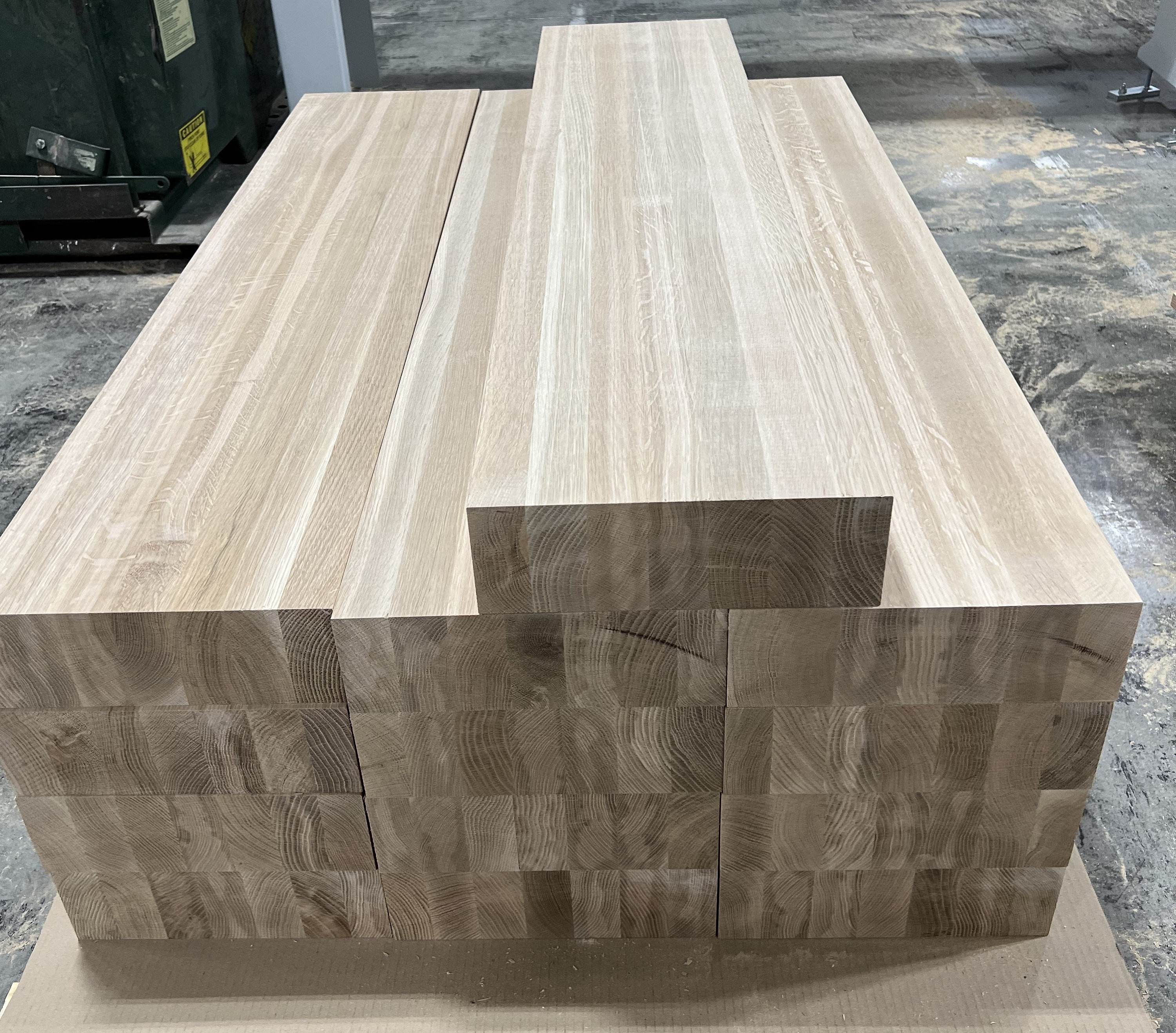 Thick/Floating Hardwood Stair Treads, Shelves and Landings Made to Order