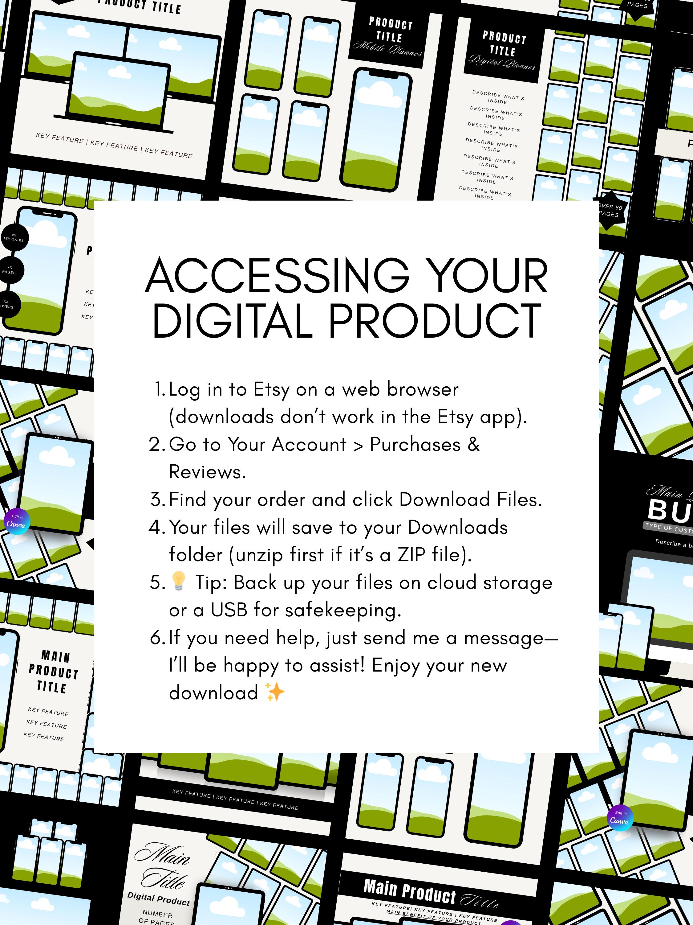 200+ Digital Product Mockup Templates With MRR PLR, Personalize Canva