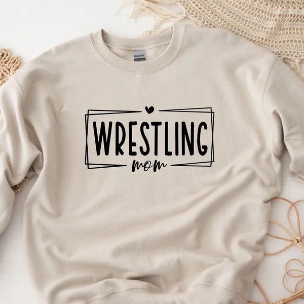 Wrestling Mom Sweatshirt, Mom Sweatshirt, Mom Birthday Gift, Sports Mom, Wife Gifts,Gym Gifts,Wrestling Mom Era,Sports Grandma,Fitness Gifts