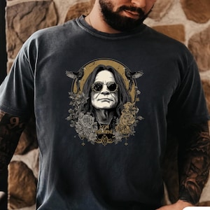 Ozzy Osbourne Tshirt Comfort Colors Ozzy Osbourne Shirt Heavy Metal Shirt Prince Of Darkness Shirt Memorial Of Ozzy Shirt Rock Legend Gifts