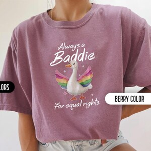 LGBTQ Shirt Comfort Colors Funny Pride Shirt Gay Pride Gifts Lesbian Pride Month Gifts Bisexual Shirt Funny Gay Shirt Transgender Gifts