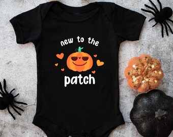 Babys First Halloween Shirt Cute Halloween Baby Tee Halloween Pumpkin Shirt Pumpkin Patch Kids Halloween Shirt Halloween Baby Bodysuit