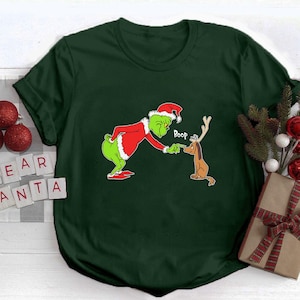 Grinch Dog Max Christmas Shirt Funny Grinch Holiday Shirt Christmas Party Shirts Merry Grinchmas Unisex Shirts Christmas Gift Grinch Tshirts