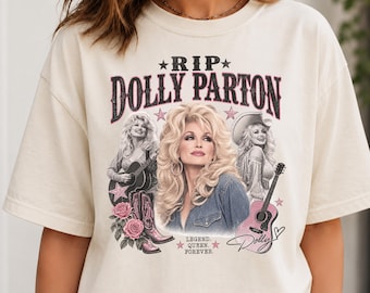 Dolly Parton RIP Shirt, Dolly Parton Memorial Shirt, Country Music Legend Tribute Tee, In Loving Memory Dolly Parton Shirt, 2026 Tribute