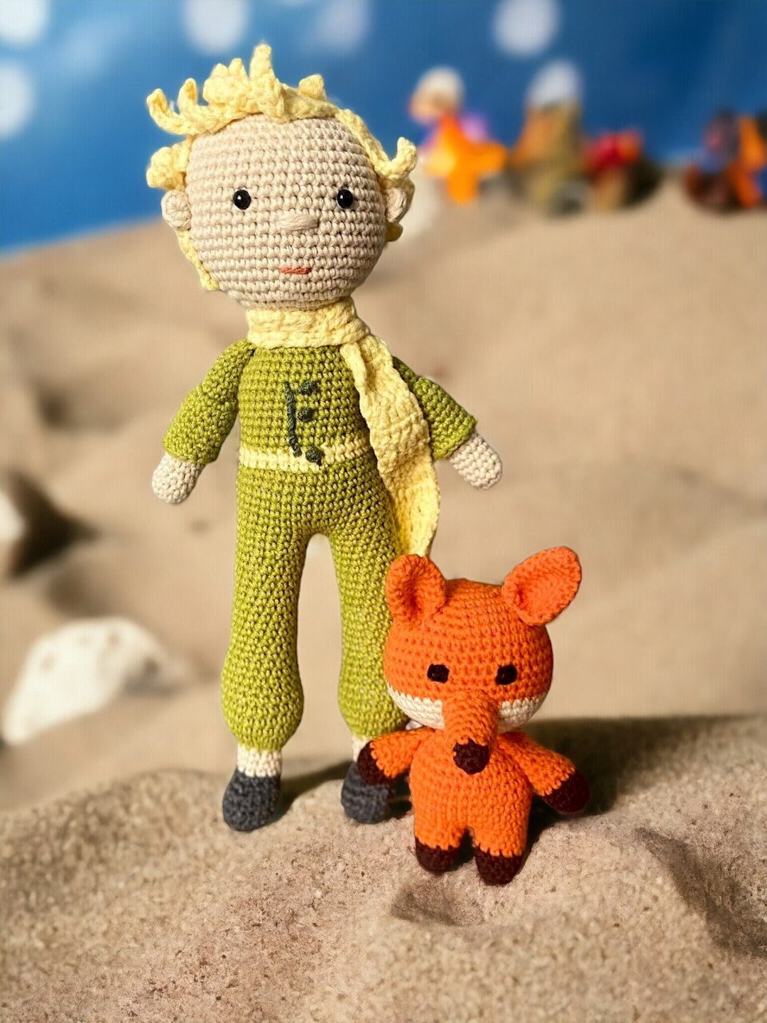 The Little Prince Inspired Amigurumi Crochet Doll Charming Gift for ...