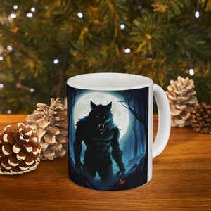 Werewolf Night Blood Coffee Mug, Ceramic 11oz, 15oz zdjęcie 9