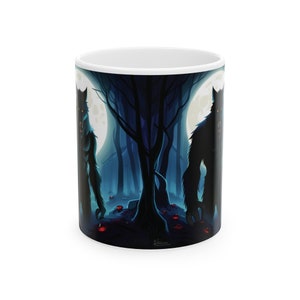Werewolf Night Blood Coffee Mug, Ceramic 11oz, 15oz zdjęcie 2