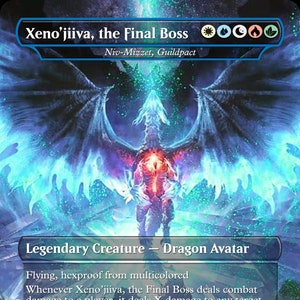 Xeno'jiva, der Endboss (Niv-Mizzet Gildenbund) - MTG PROXY Video Games/Monster Hunter