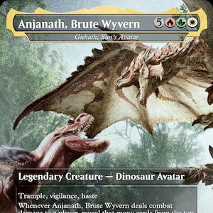 Anjanath, Brute Wyvern (Gishath, Suns Benutzerbild) - MTG PROXY Video Games/Monster Hunter