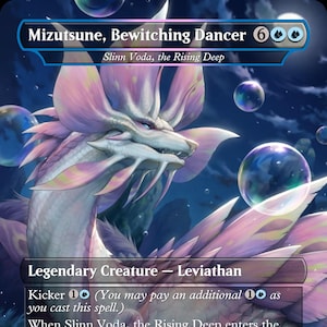 Mizutsune, Bezaubernde Tänzerin (Slinn Voda, die aufsteigende Tiefe) - MTG PROXY Video Games/Monster Hunter