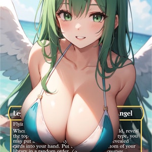 Atraxa, Grand Unifier Creature - MTG PROXY Anime Waifu - Inhoud voor volwassenen