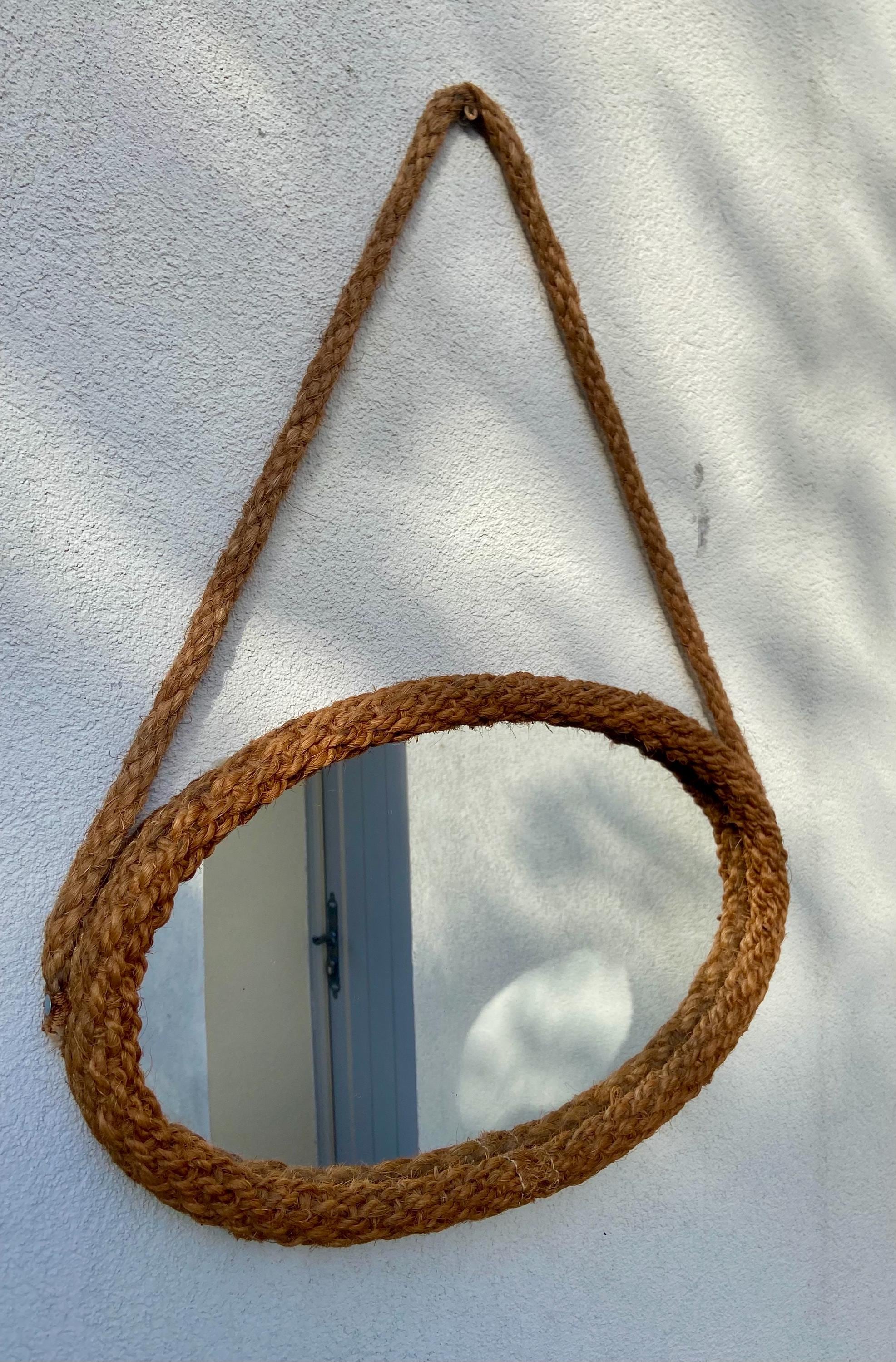 Audoux Minet ヴィンテージ編みロープミラー? - Etsy 日本