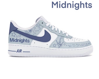 Midnights Custom Sneakers Nike AF1