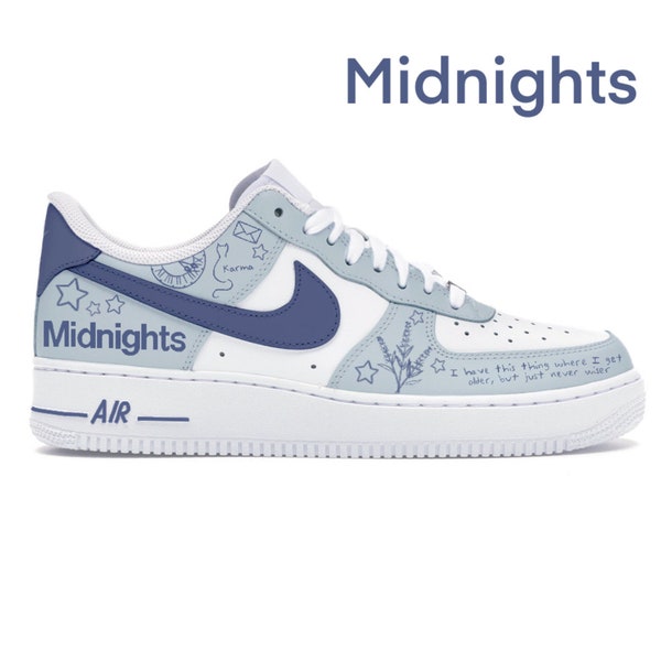 Midnights Custom Sneakers Nike AF1