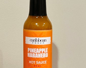 Pineapple Habanero by Caribbean Fresh - Gluten Free / No Preservatives / No Added Sugar