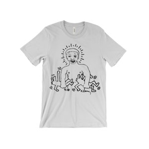 Koszulka Paradise Garage x Larry Levan - Ulotka urodzinowa - 84 King Street - Nowojorski klub nocny z lat 80. - koszulka z muzyką dj disco funk soul