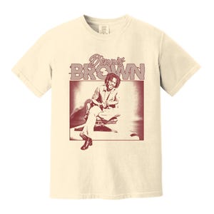 Dennis Brown Heavyweight T Shirt - Here I Come - Reggae - Dub - Roots - Words Of Wisdom - Sarge - Jamaica Culture And Music