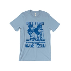 Eric B. & Rakim T-Shirt - Concert Tee - Tour Merch - Don&#39;t Sweat The Technique - 80s 90s boom bap Hip Hop - Old School
