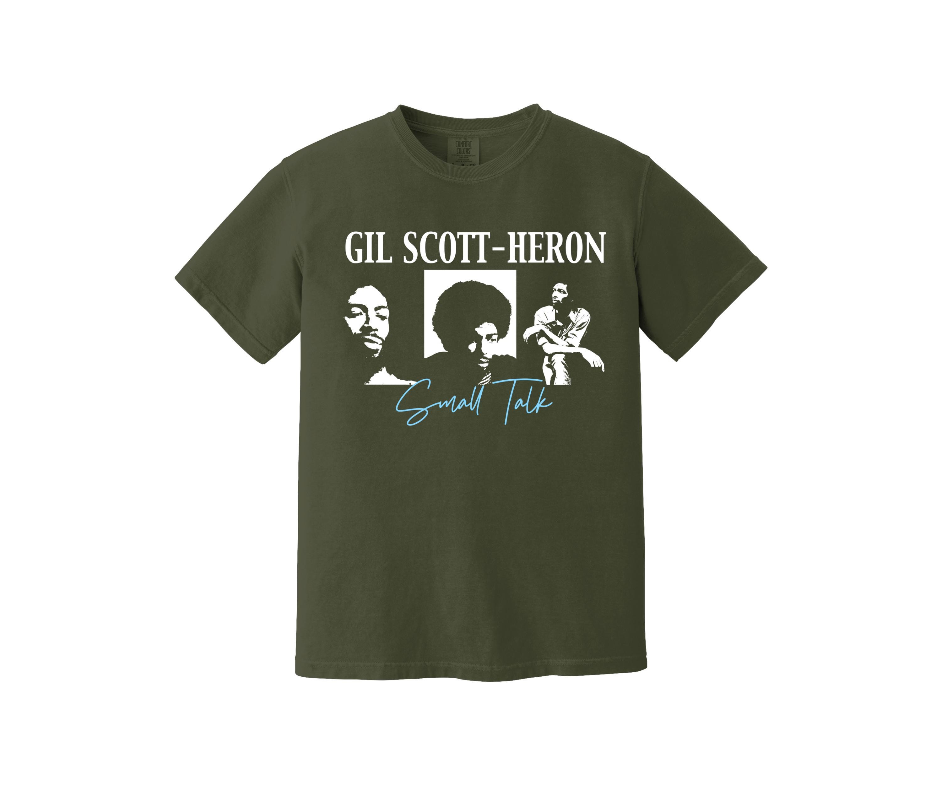 ギル・スコット・ヘロン ヘビー級Tシャツ - 125番街とレノックス通りで 