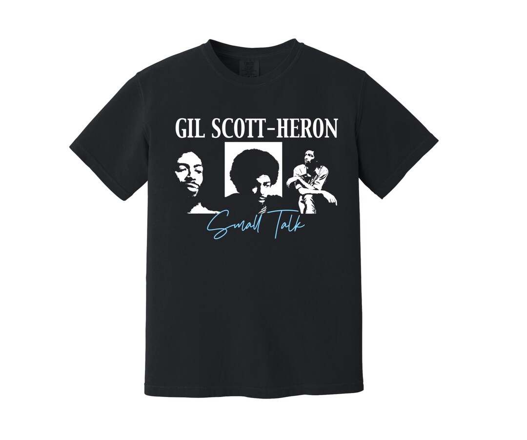 Gil Scott-heron Heavyweight T Shirt Small Talk at 125th and