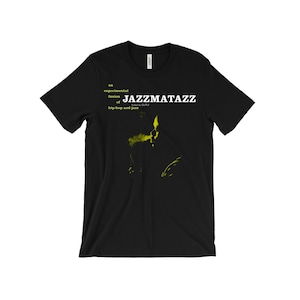 Guru Jazzmatazz T-Shirt - Gang Starr - Jazz Hip Hop - DJ Premier - Mass Appeal - music t shirt