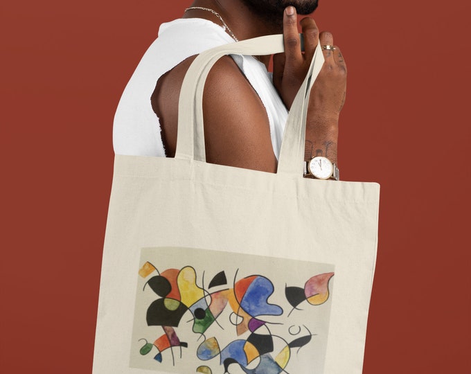 Tote Bag - Reusable Canvas Market Bag - Versatile Grocery Tote - Sustainable Gift Idea