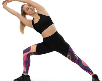 Sportliche Performance-Leggings – Kompressions-Trainingsstrumpfhose für Damen, ideal zum Laufen und Fitnessstudio, Geschenk für einen aktiven Lebensstil