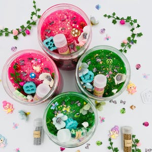Fairy Garden Playdough Kit – Glitter, Charms & Magic Dust!
