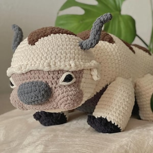 Flying bison monster crochet amigurumi PATTERN ONLY