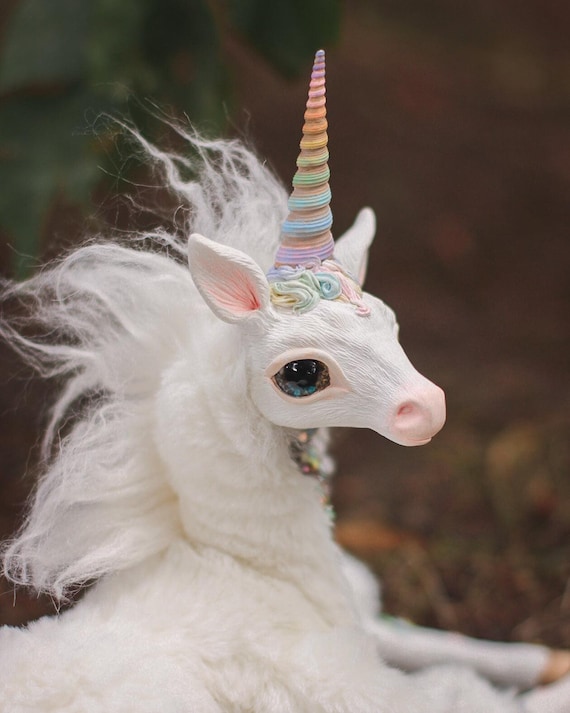 Mercurian Unicorn - Posable Art Toy - Etsy