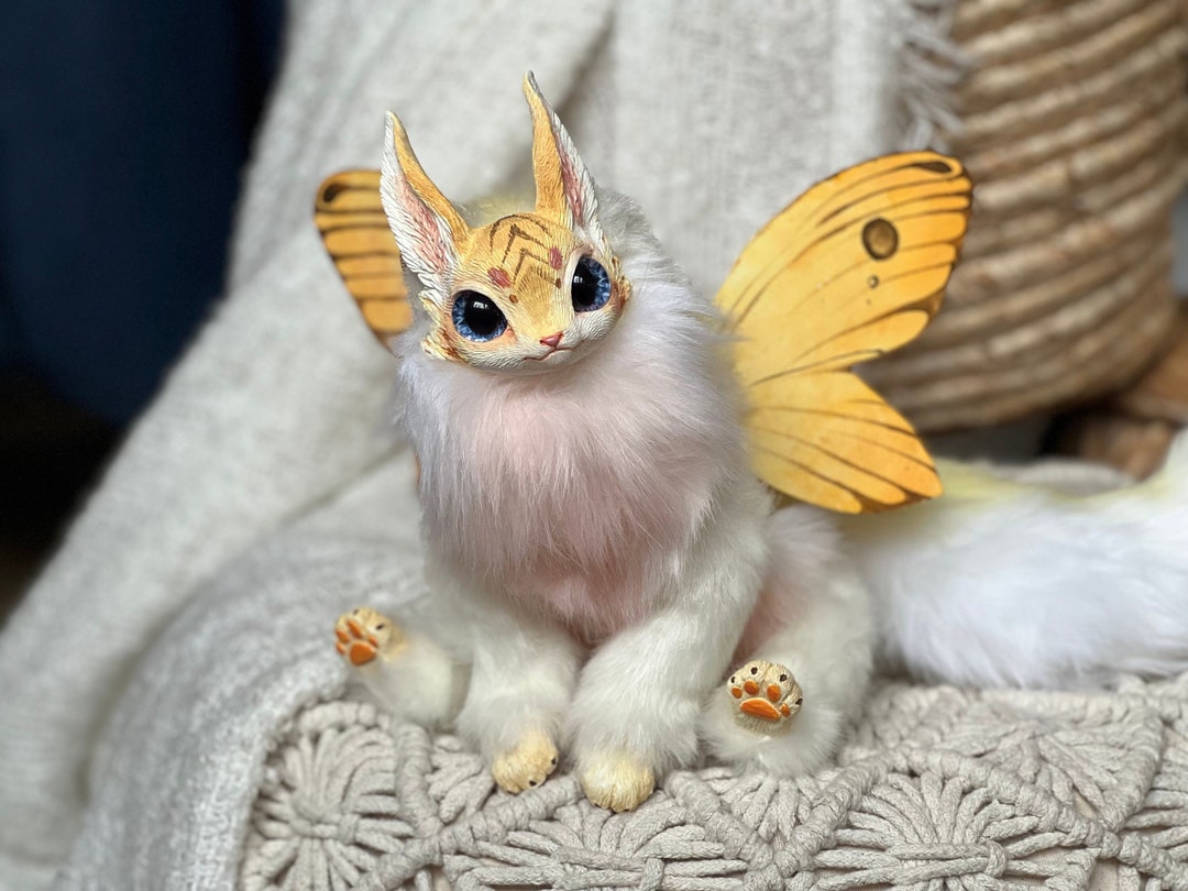 Mothcat Posable Art Toy