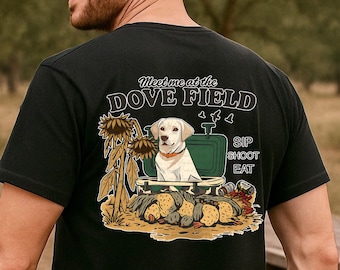 Dove Hunting Dog T-Shirt: Southern Charm Design (Digital Download)