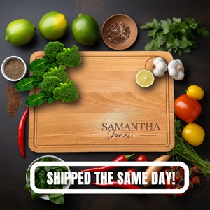 Pesonalised Cutting Board Gift, Wedding Present, House Warming Gift, Birthday Gift, Cheese Board Gift