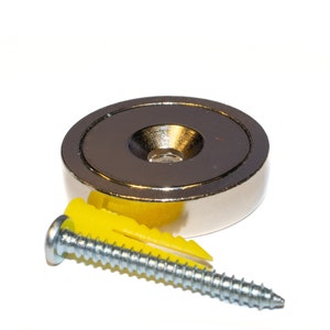 Wall Magnet Mounting System Set of 2